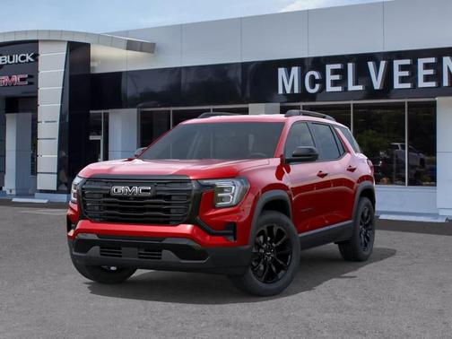 Volcanic Red 2026 GMC Terrain FWD Elevation