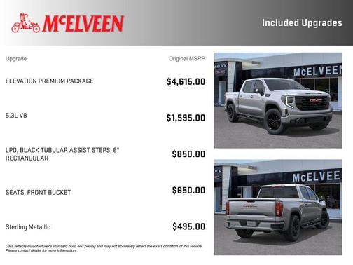 Gray 2026 GMC Sierra 1500 Elevation