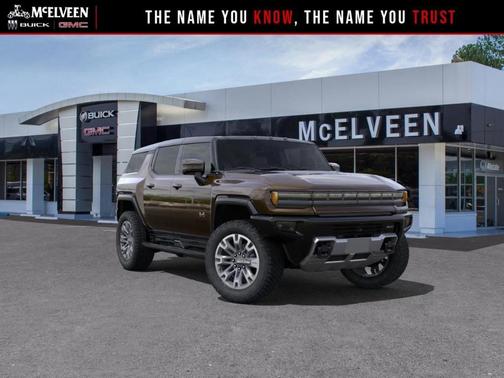 Brown 2025 GMC HUMMER EV SUV 3X