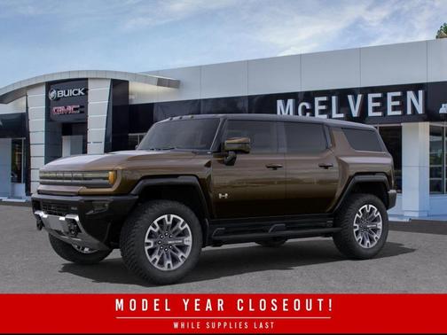 Brown 2025 GMC HUMMER EV SUV 3X