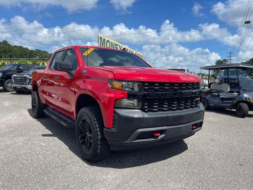 Red 2021 Chevrolet Silverado 1500 Custom Trail Boss