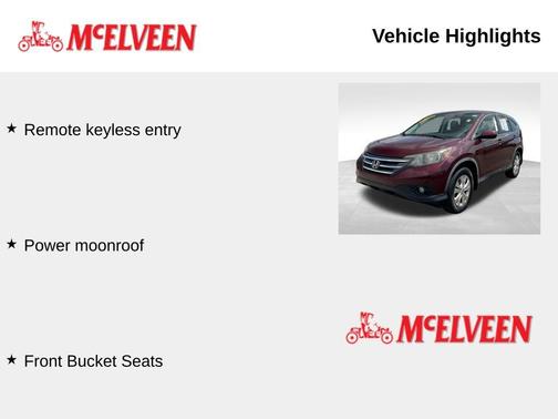 Basque Red Pearl II 2014 Honda CR-V EX