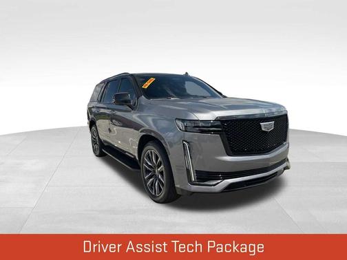 Satin Steel Metallic 2021 Cadillac Escalade Sport
