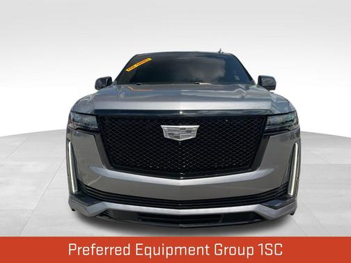 Satin Steel Metallic 2021 Cadillac Escalade Sport