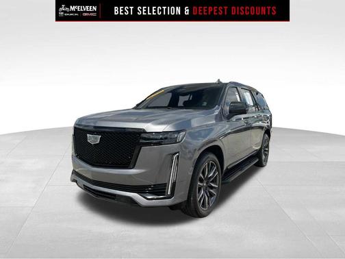 Satin Steel Metallic 2021 Cadillac Escalade Sport