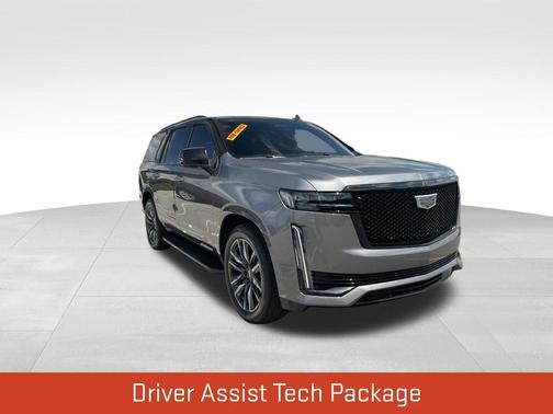 Satin Steel Metallic 2021 Cadillac Escalade Sport