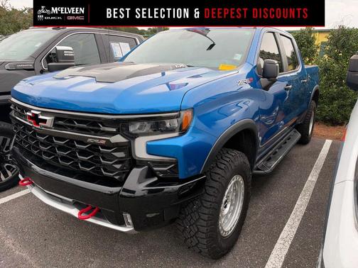 Glacier Blue Metallic 2023 Chevrolet Silverado 1500 ZR2