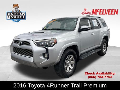 Classic Silver 2016 Toyota 4Runner Trail Premium