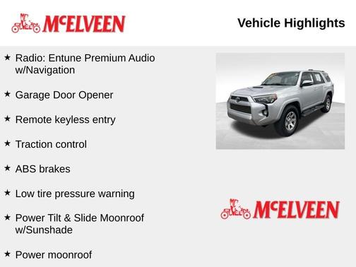 Classic Silver 2016 Toyota 4Runner Trail Premium