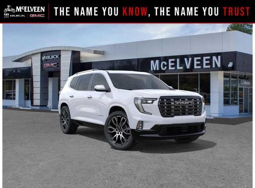 Summit White 2026 GMC Acadia FWD Denali Ultimate