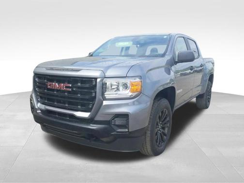 Steel Metallic 2021 GMC Canyon Elevation Standard