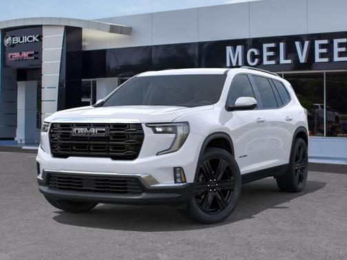 Summit White 2026 GMC Acadia Elevation