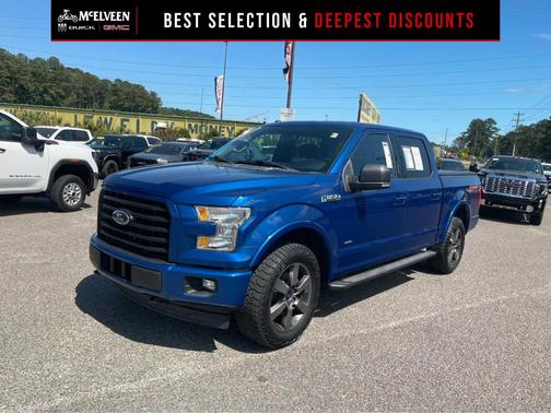 Lightning Blue 2017 Ford F-150 XLT