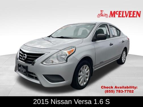 Brilliant Silver 2015 Nissan Versa 1.6 S