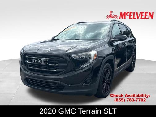 Ebony Twilight Metallic 2020 GMC Terrain SLT