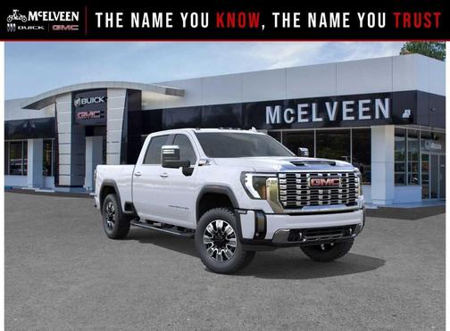 Glacier White 2026 GMC Sierra 2500 Denali