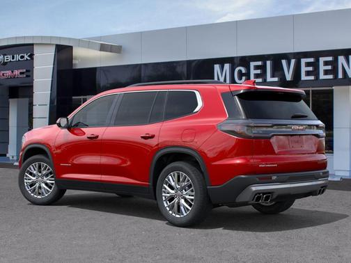 Red 2026 GMC Acadia Elevation