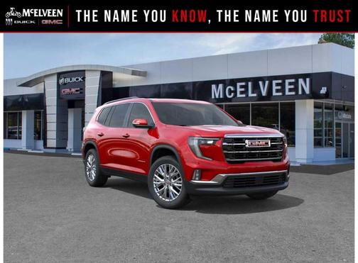 Volcanic Red 2026 GMC Acadia Elevation