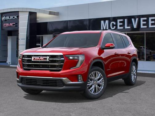 Volcanic Red 2026 GMC Acadia Elevation