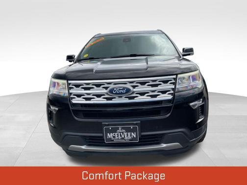 Shadow Black 2018 Ford Explorer XLT