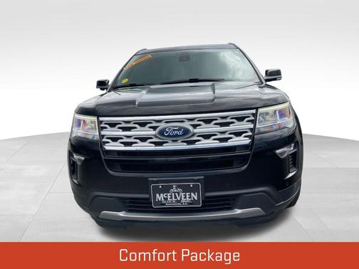 Shadow Black 2018 Ford Explorer XLT