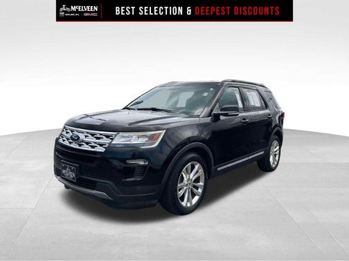 Shadow Black 2018 Ford Explorer XLT