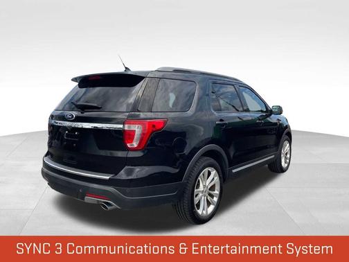 Shadow Black 2018 Ford Explorer XLT