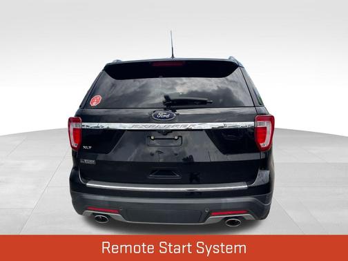 Shadow Black 2018 Ford Explorer XLT