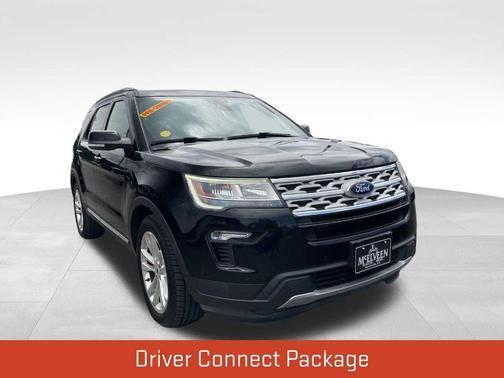 Shadow Black 2018 Ford Explorer XLT
