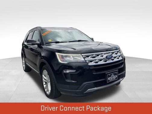 Shadow Black 2018 Ford Explorer XLT