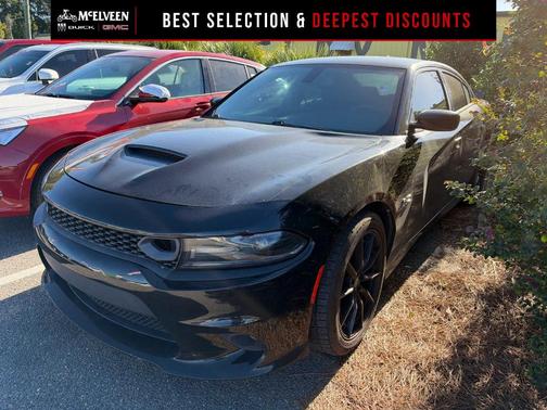 Pitch Black Clearcoat 2018 Dodge Charger R/T
