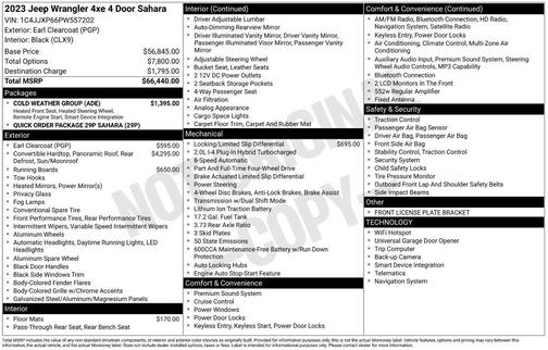 2023 Jeep Wrangler 4xe Sahara