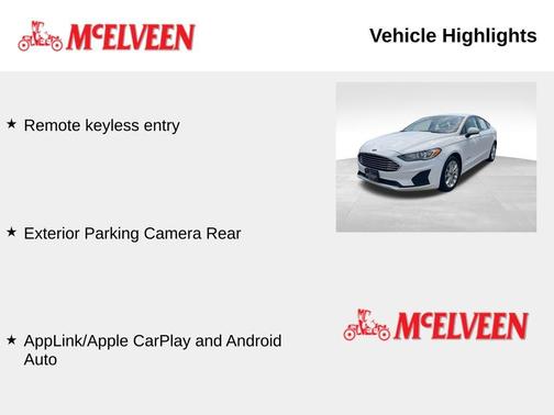 2019 Ford Fusion Hybrid SE
