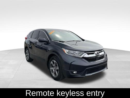 Gray 2019 Honda CR-V EX-L