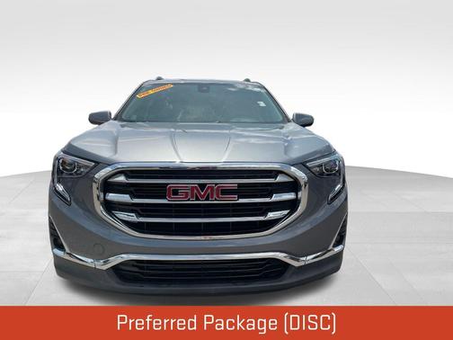 Steel Metallic 2021 GMC Terrain SLT