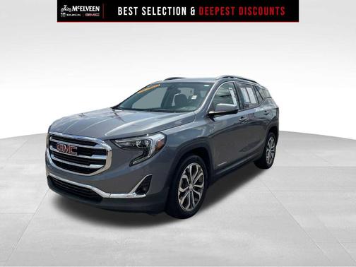 Satin Steel Metallic 2021 GMC Terrain SLT