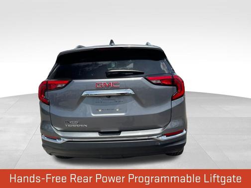 Steel Metallic 2021 GMC Terrain SLT