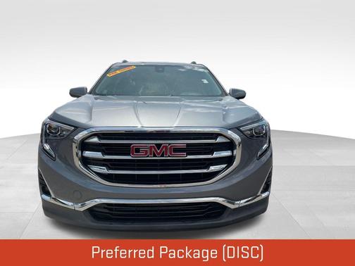 Steel Metallic 2021 GMC Terrain SLT