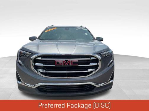 Satin Steel Metallic 2021 GMC Terrain SLT