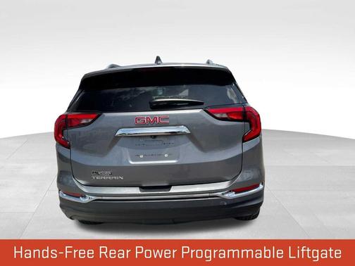 Satin Steel Metallic 2021 GMC Terrain SLT