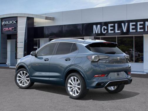 Blue 2026 Buick Encore GX Avenir