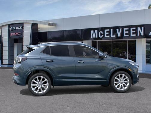 Blue 2026 Buick Encore GX Avenir