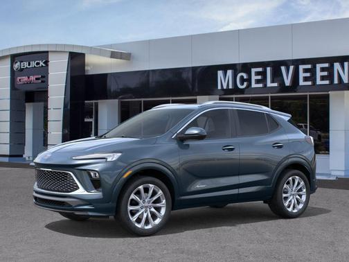 Blue 2026 Buick Encore GX Avenir