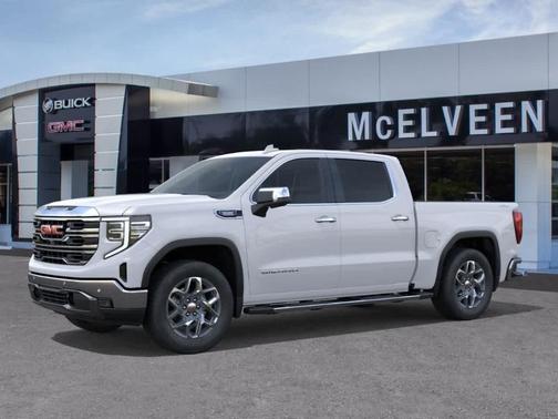 Glacier White 2026 GMC Sierra 1500 SLT
