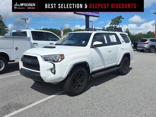 Super White 2019 Toyota 4Runner TRD Pro