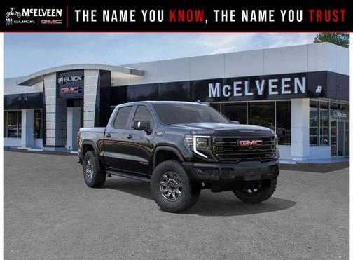 Onyx Black 2026 GMC Sierra 1500 AT4X