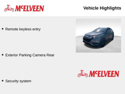 Gray 2020 Honda HR-V LX