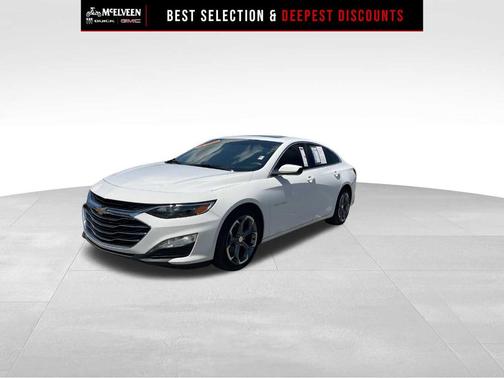 Summit White 2021 Chevrolet Malibu LT