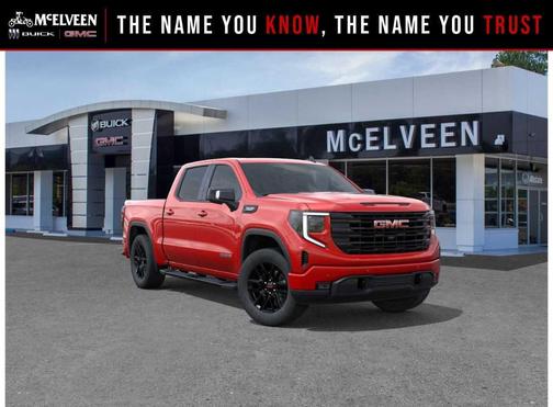 Cardinal Red 2026 GMC Sierra 1500 Elevation