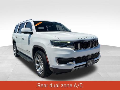 Bright White Clearcoat 2022 Jeep Wagoneer Series II